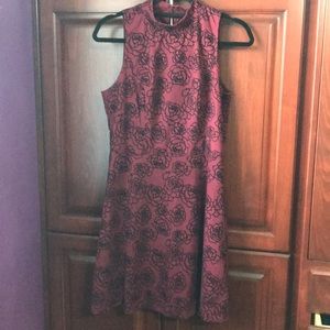 LC Lauren Conrad A-line floral dress
